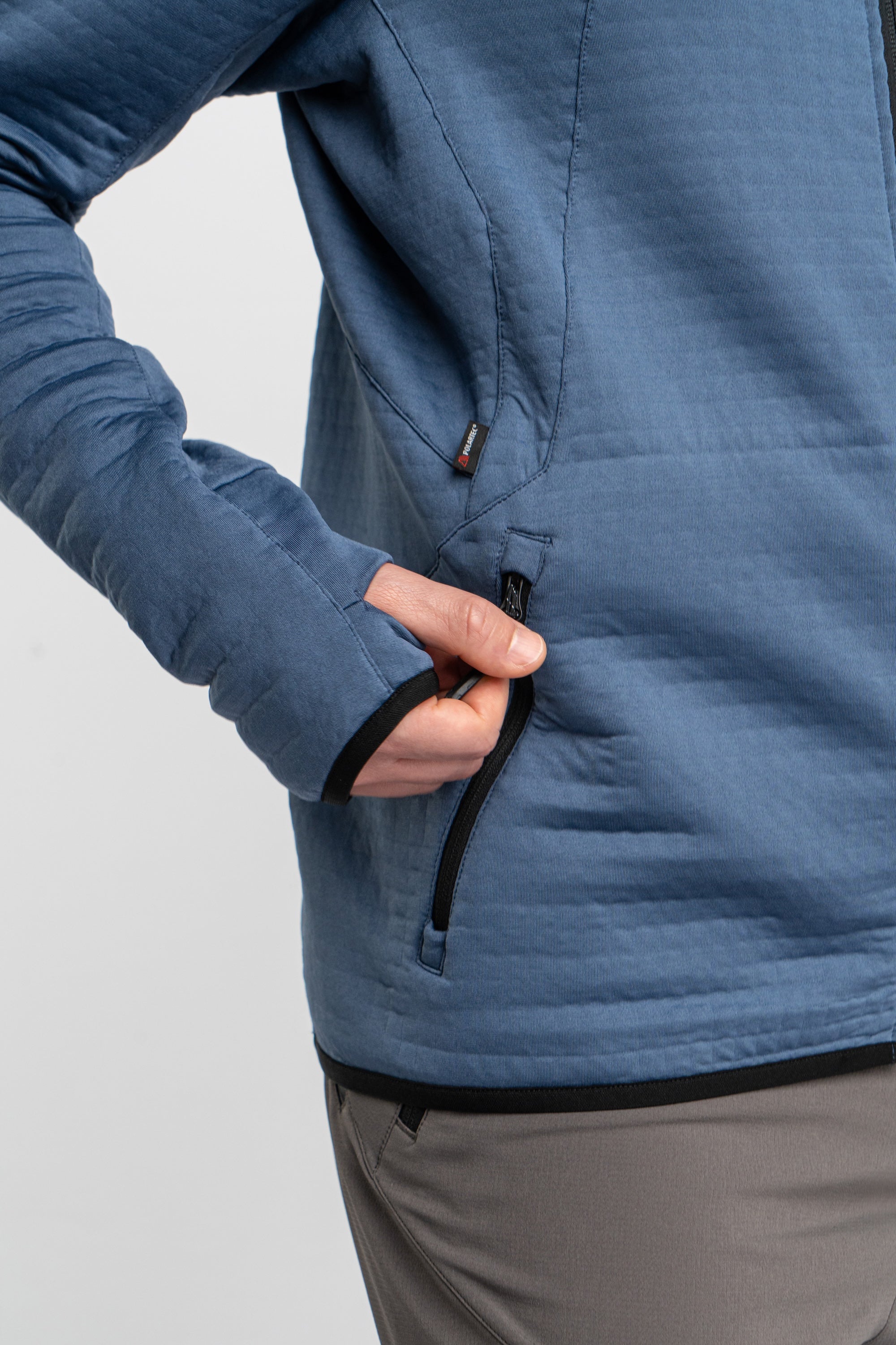 Recycled knitted jersey construction