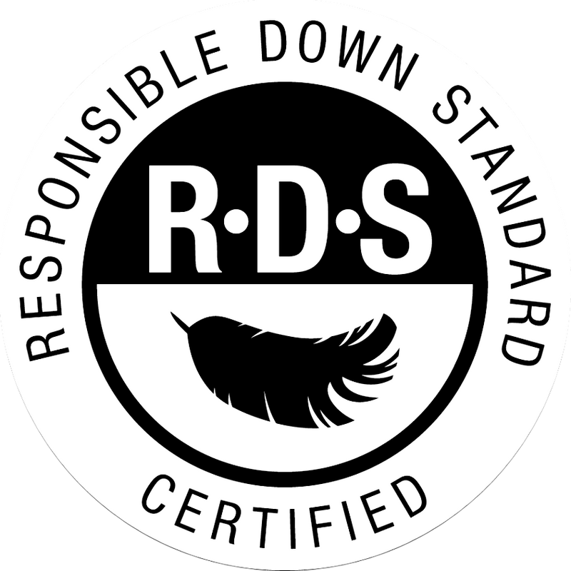 Responsible Down Standard (RDS) certified