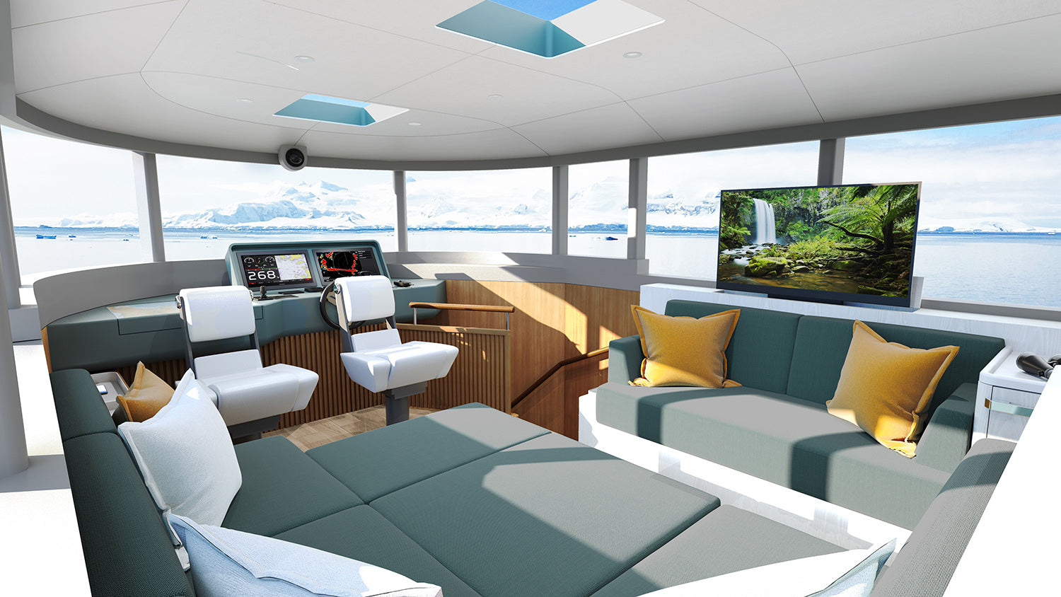 Luxurious interior
