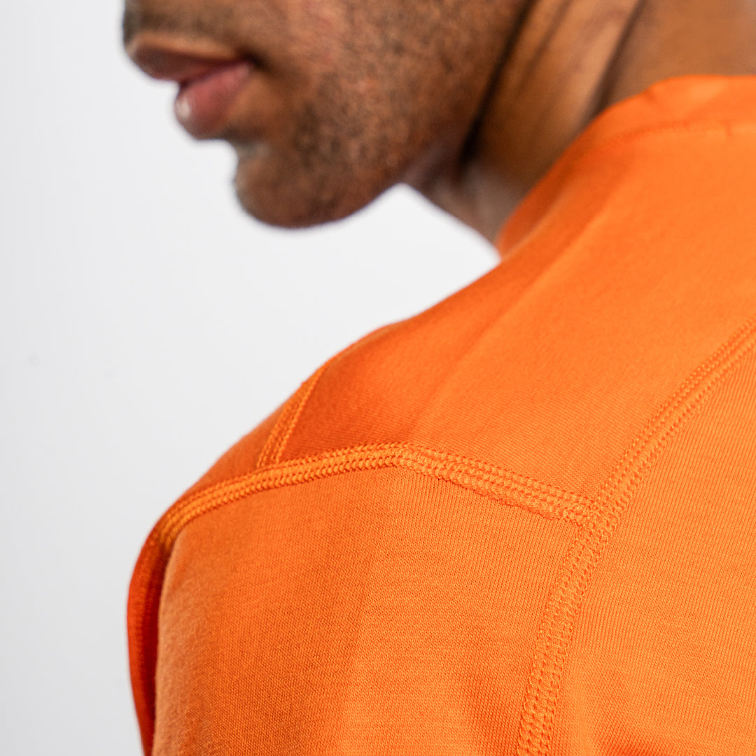 Flat lock stitching.