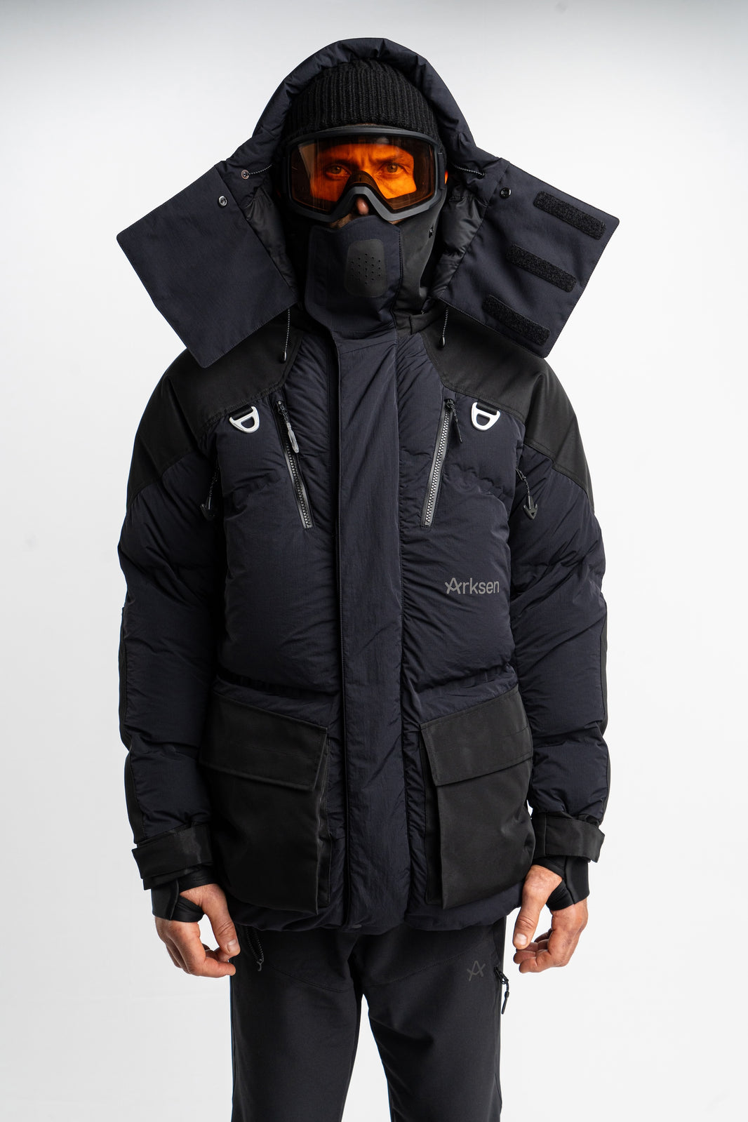 Arctic Program ブラックダウンジャケット Canada Goose Arctic